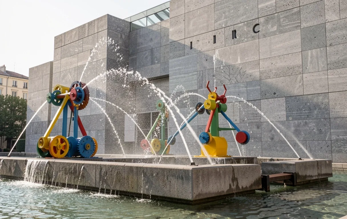 Stravinsky Fountain