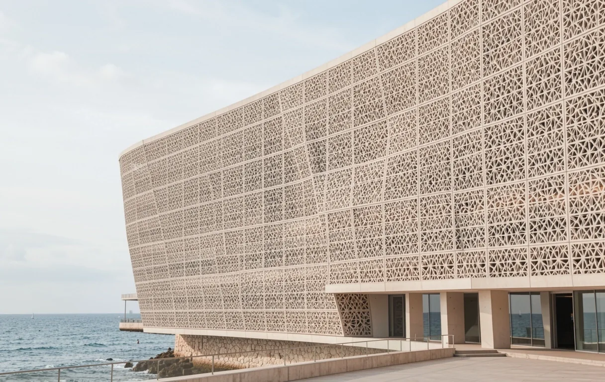 MuCEM facade
